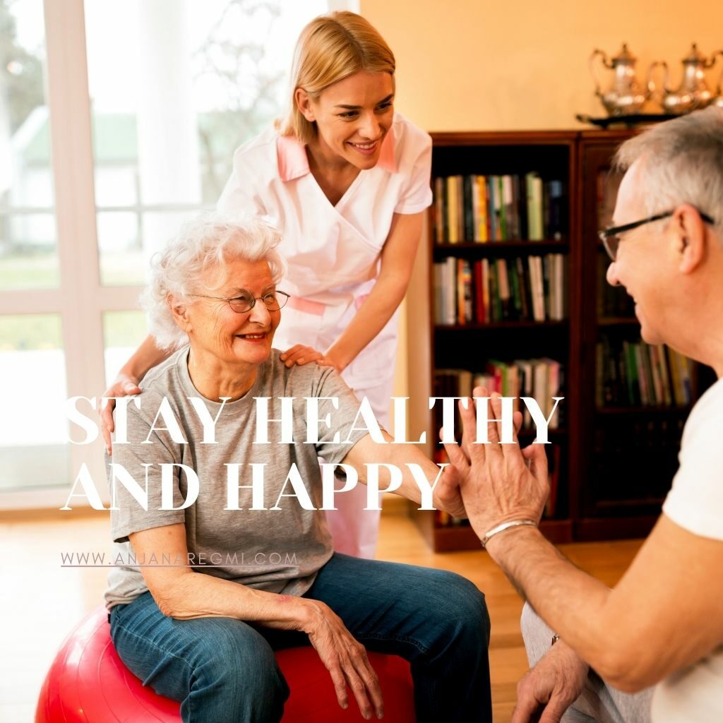 Stay healthy and happy - how to design a creative retirement