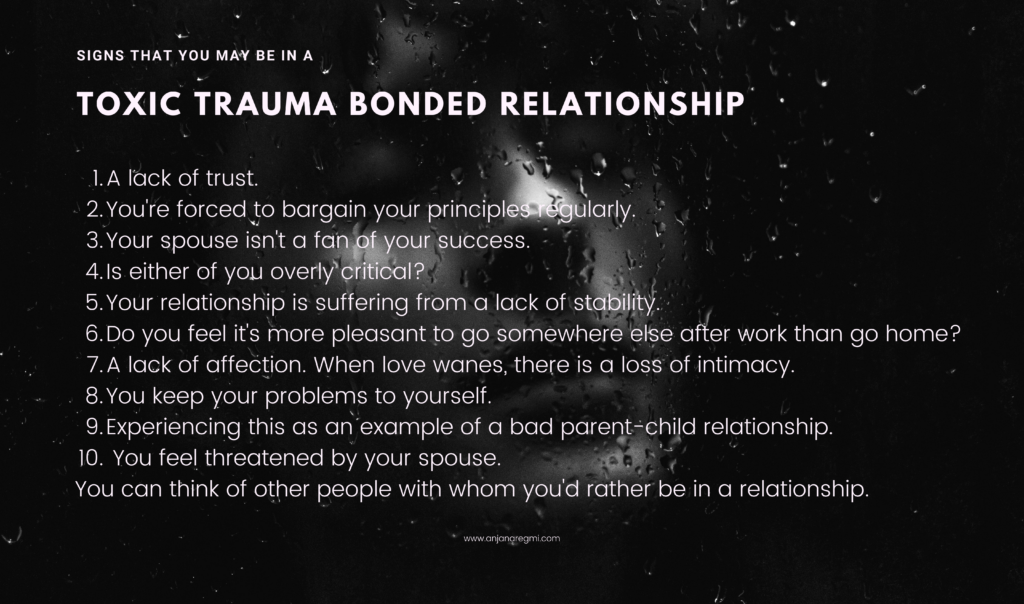 Trauma bonding relationship anjanaregmi.com