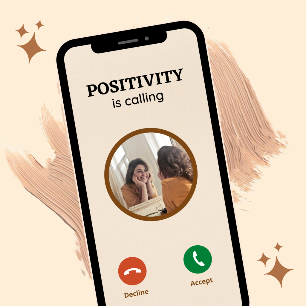 Image showing positivity is calling