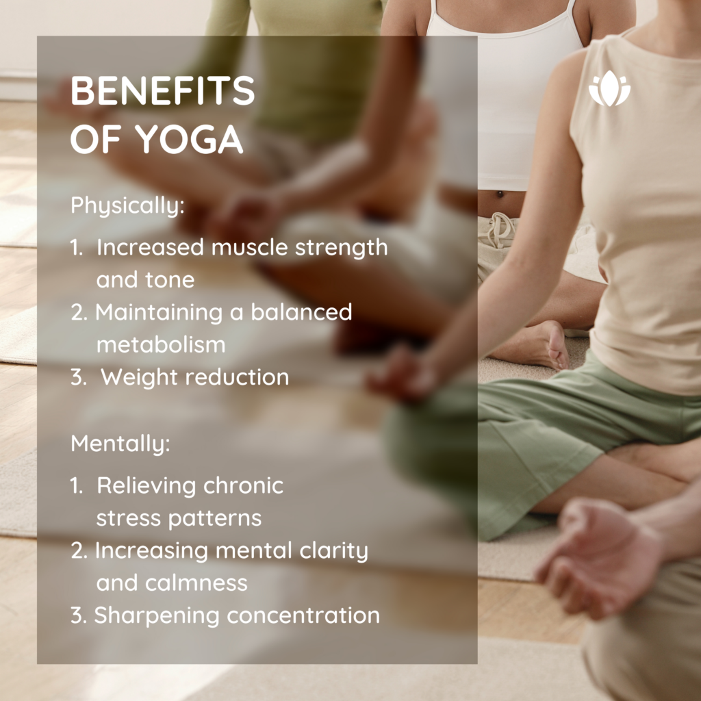Image showing benefits of yoga